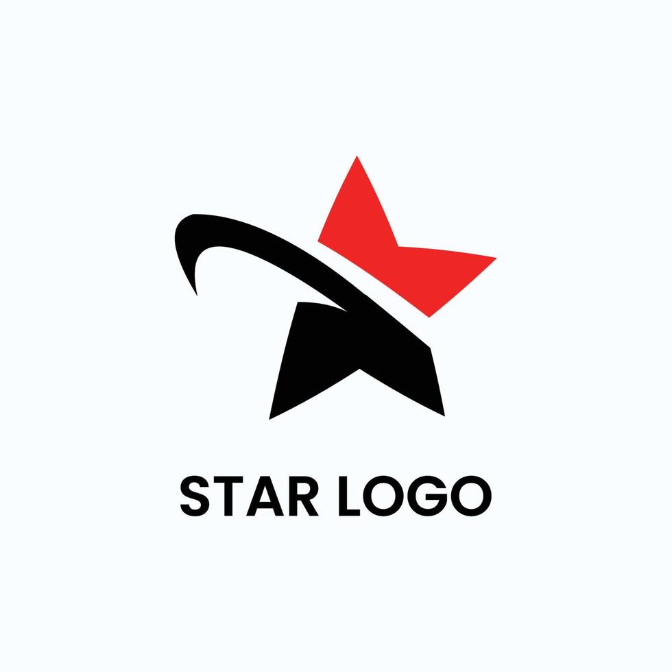 Free vector star logo