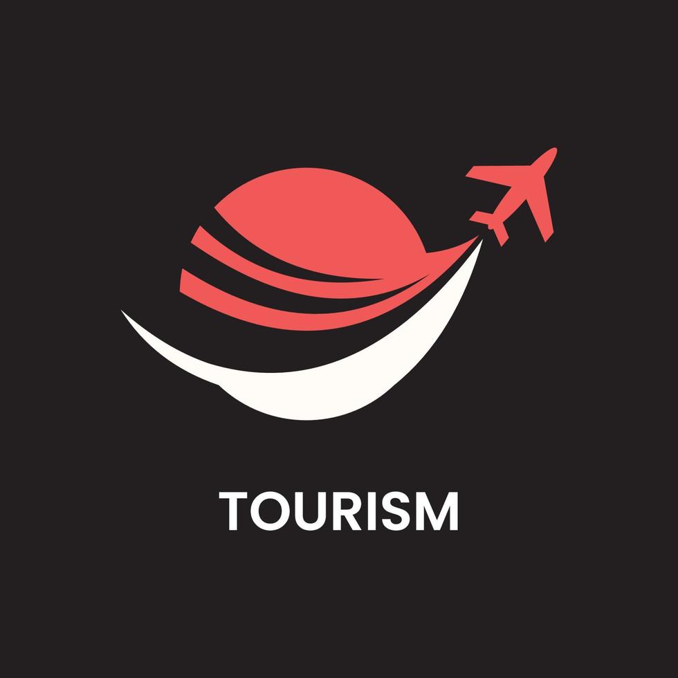 logotipo de viaje detallado de vector libre
