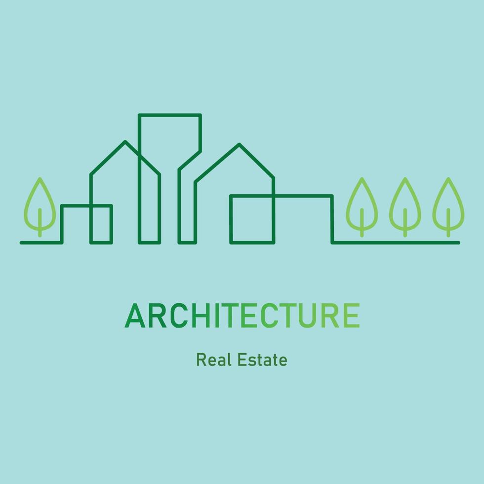ARACHITECTURE  Logo Template vector