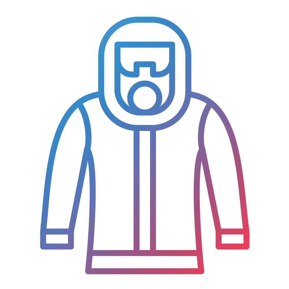 PPE Line Gradient Icon vector