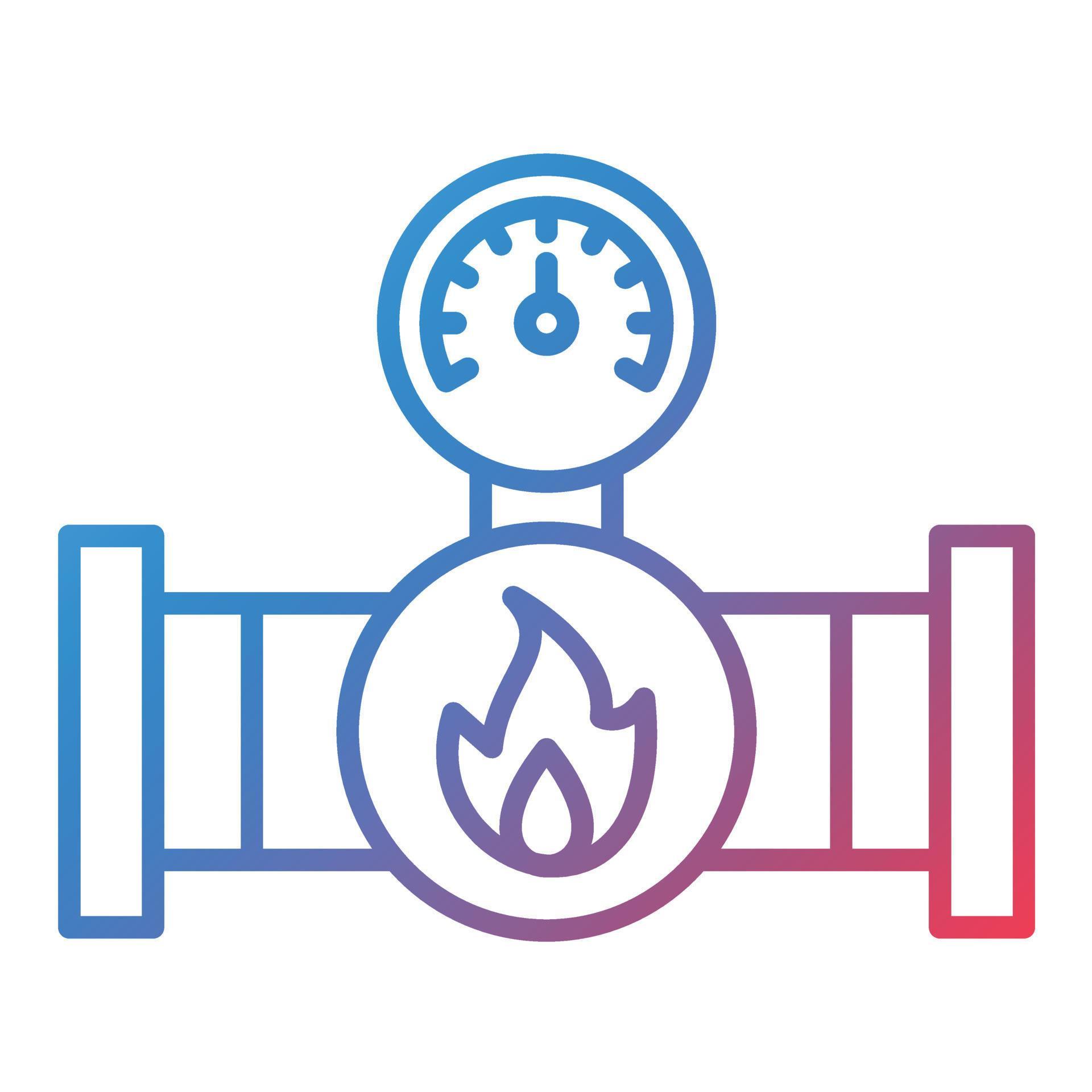 Gauge Line Gradient Icon 18716864 Vector Art at Vecteezy