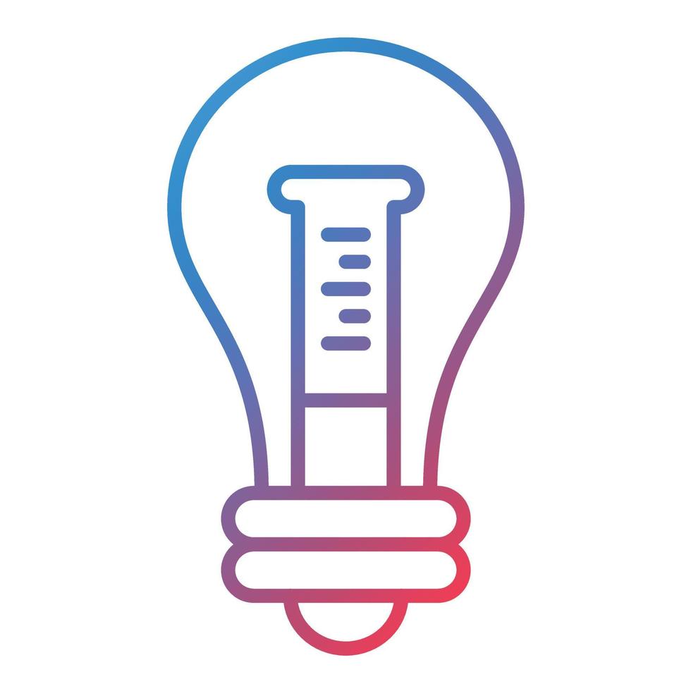 Idea Line Gradient Icon vector