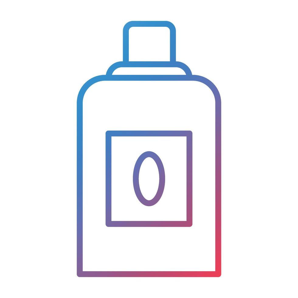 Softener Line Gradient Icon vector