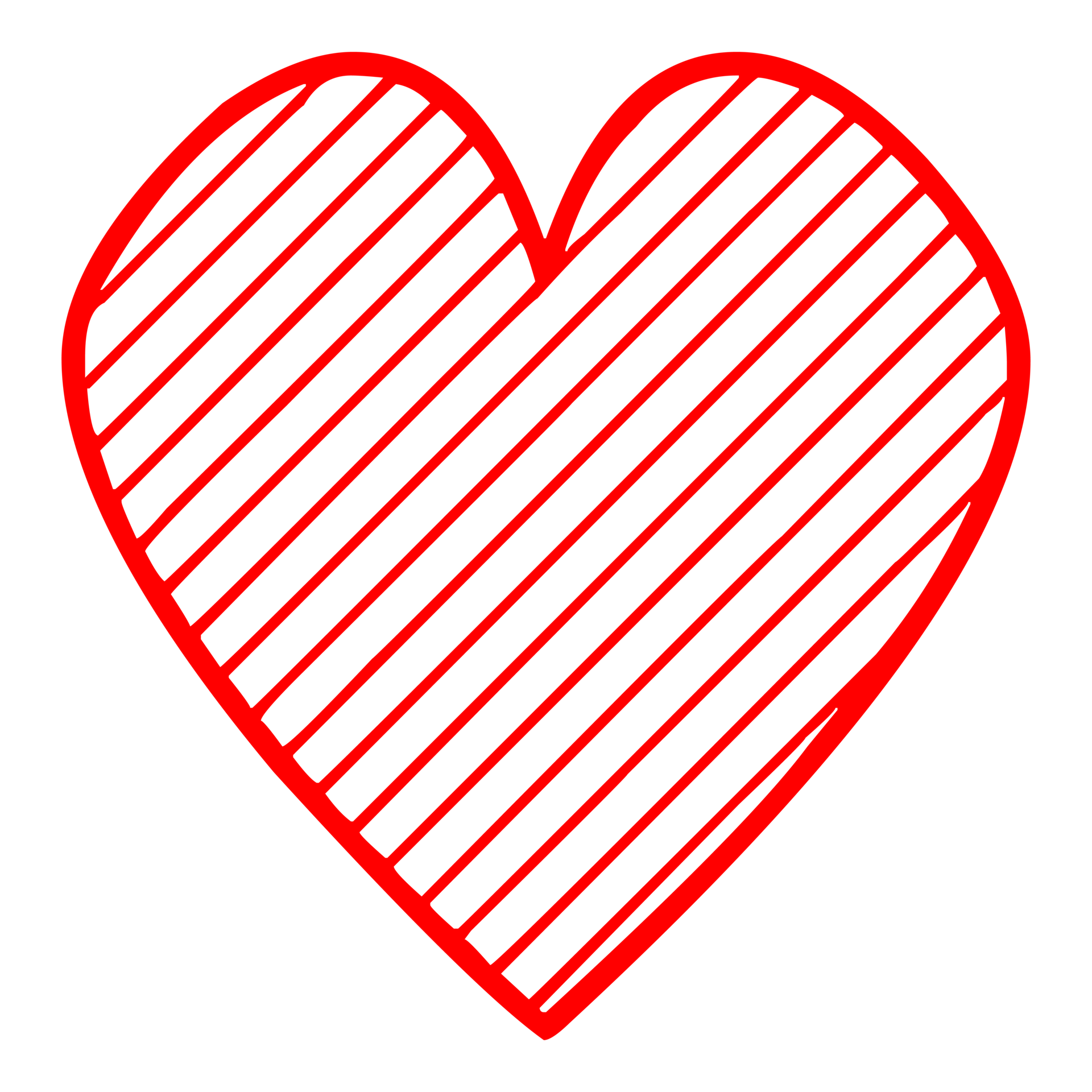 Heart Shape Outline on Transparent Background 18717803 PNG
