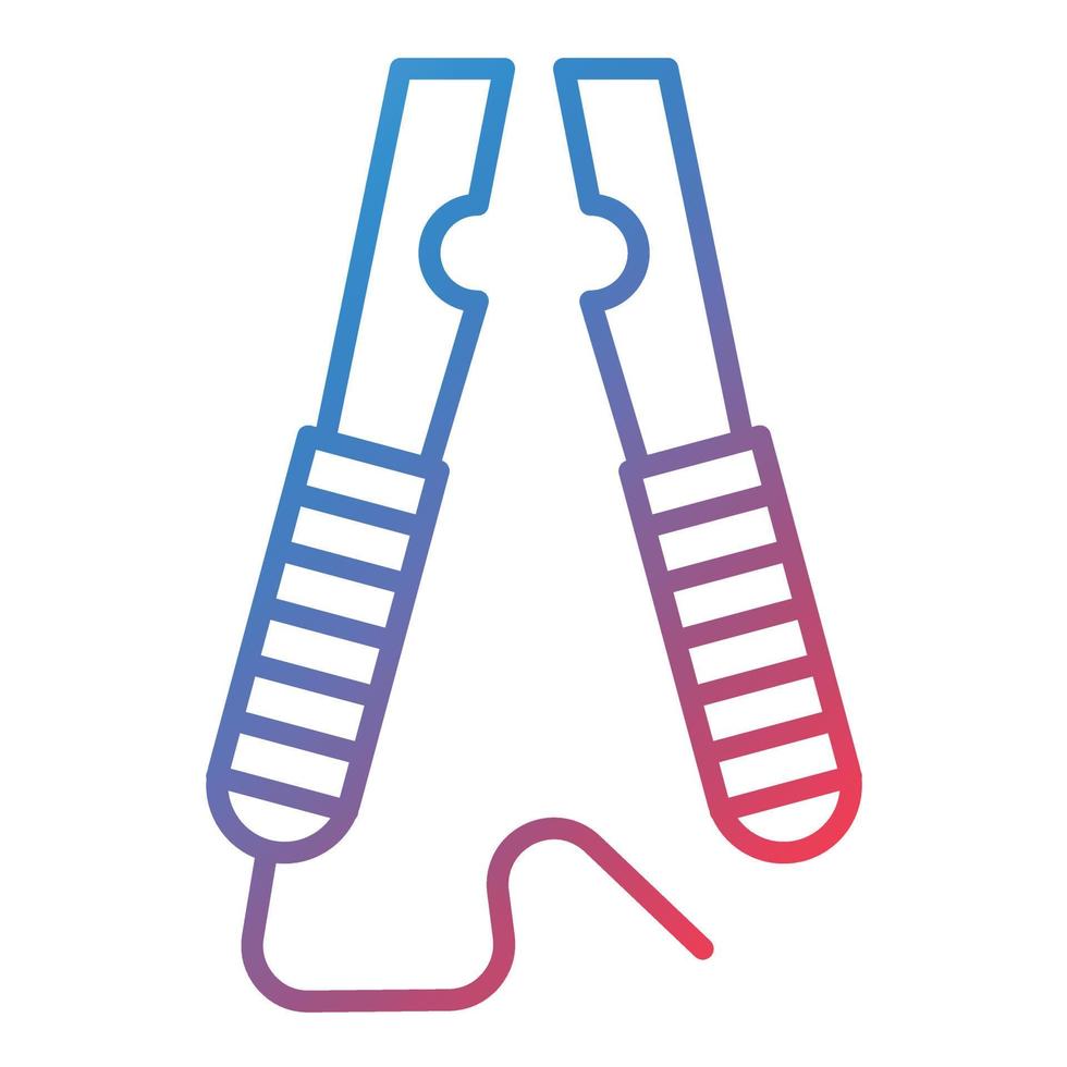 Jumper Line Gradient Icon vector