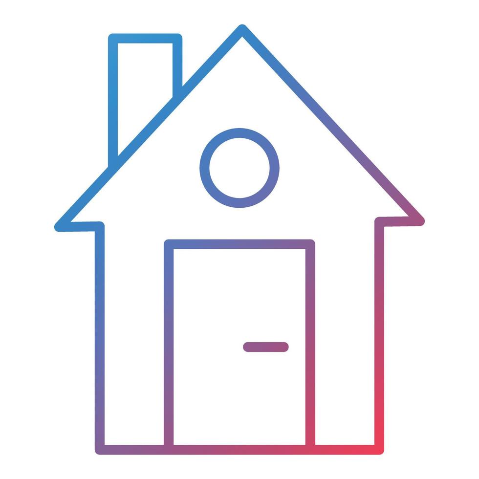 Nasa Line Gradient Icon vector