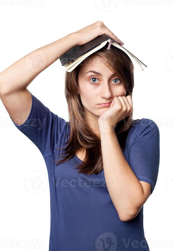 Young woman and Education concept photo