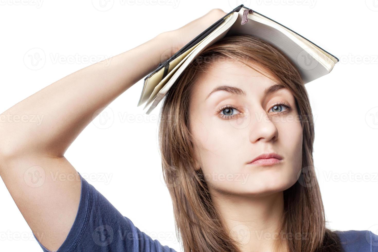 Young woman and Education concept photo