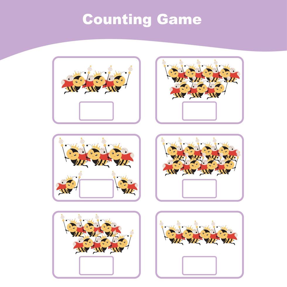 Mathematic sheet for children. Educational printable math worksheet. Writing answer activity for kids. Vector file.