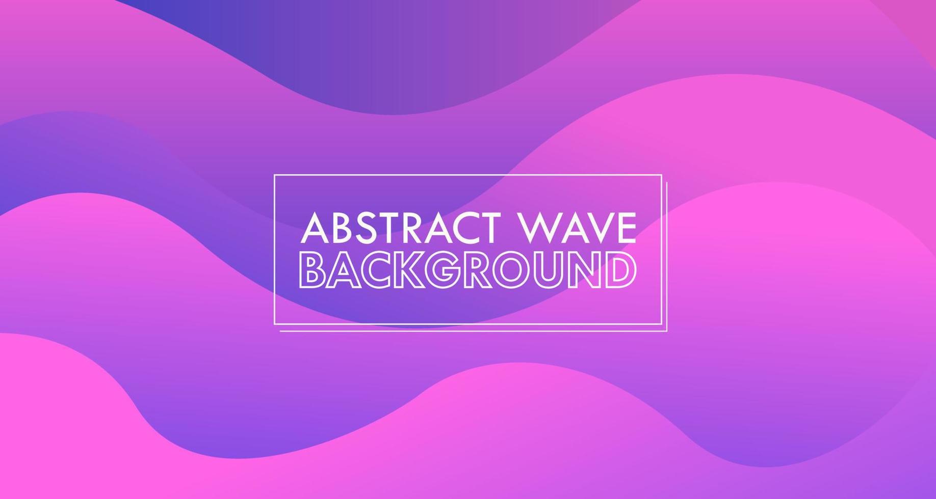 Pink Blue Wavy Gradient Abstract Modern Vector Background