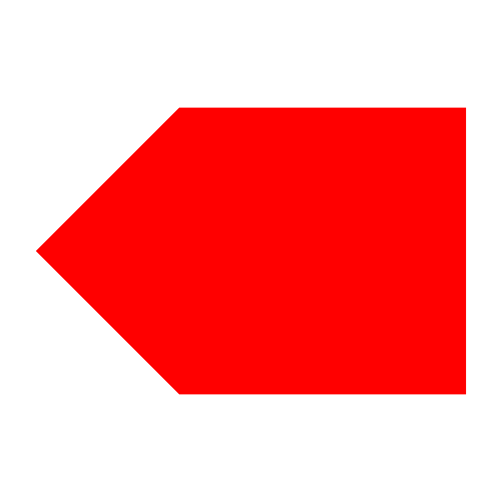 flecha direccional del puntero sobre fondo transparente png
