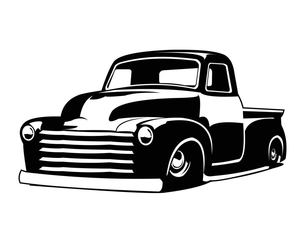 camión 3100. logotipo vectorial aislado, insignia, emblema, icono, diseño de etiqueta. mejor para la industria del transporte por carretera. EPS 10 disponible. vector