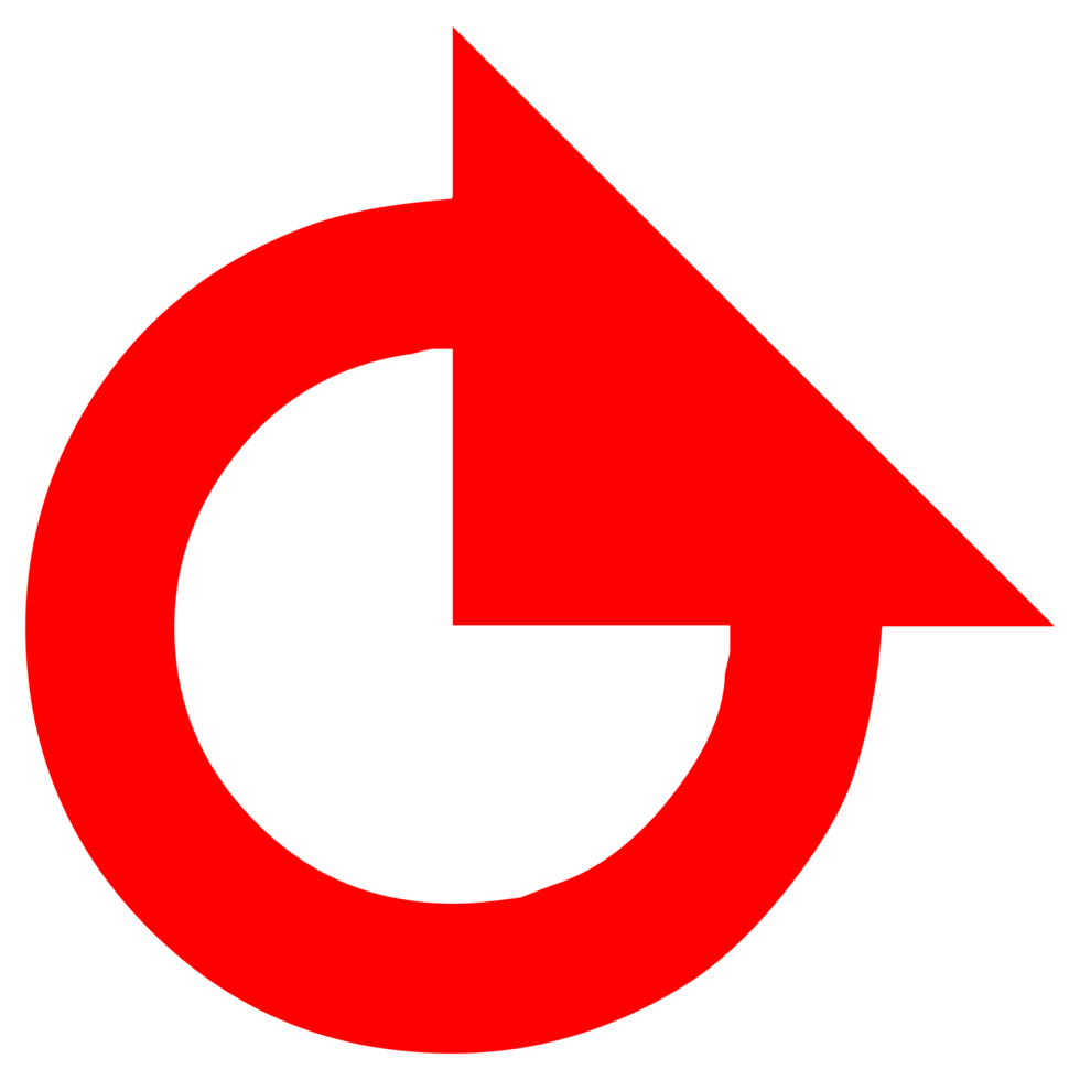 Reload Arrow on Transparent Background png