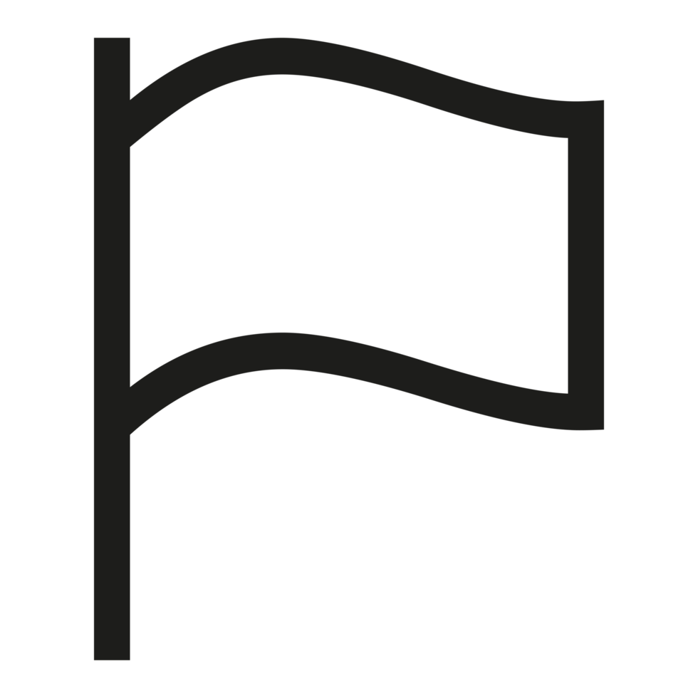 Flag icon Symbol on Transparent Background png