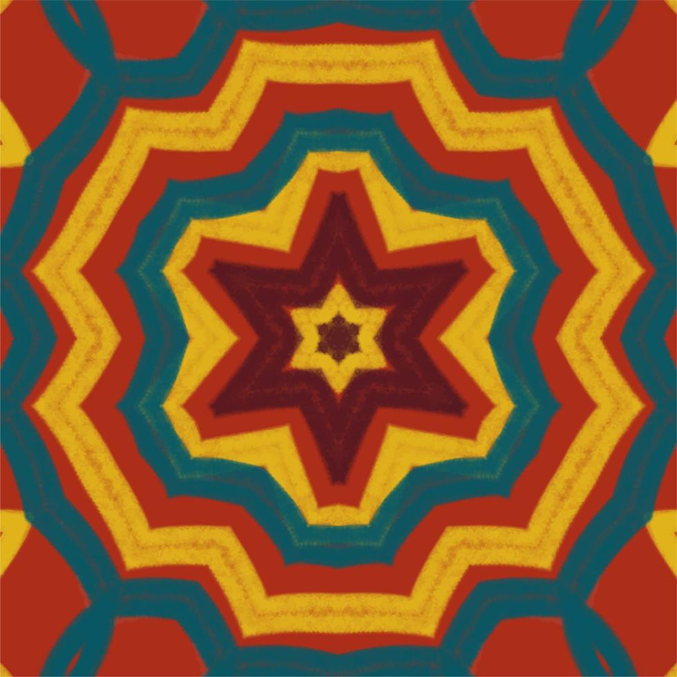 Abstract kaleidoscope background. Beautiful kaleidoscope seamless pattern. Multicolor mosaic texture. Seamless kaleidoscope texture. Unique kaleidoscope design vector