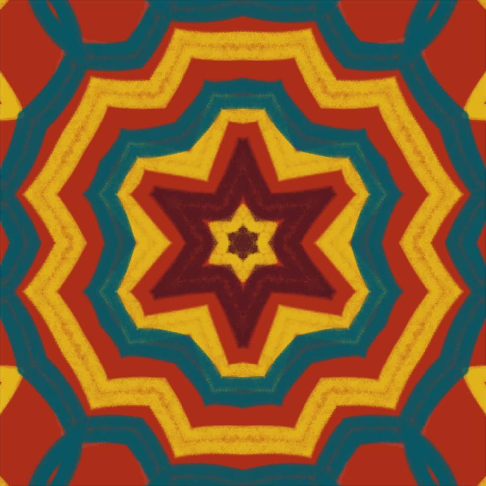 Abstract kaleidoscope background. Beautiful kaleidoscope seamless pattern. Multicolor mosaic texture. Seamless kaleidoscope texture. Unique kaleidoscope design vector