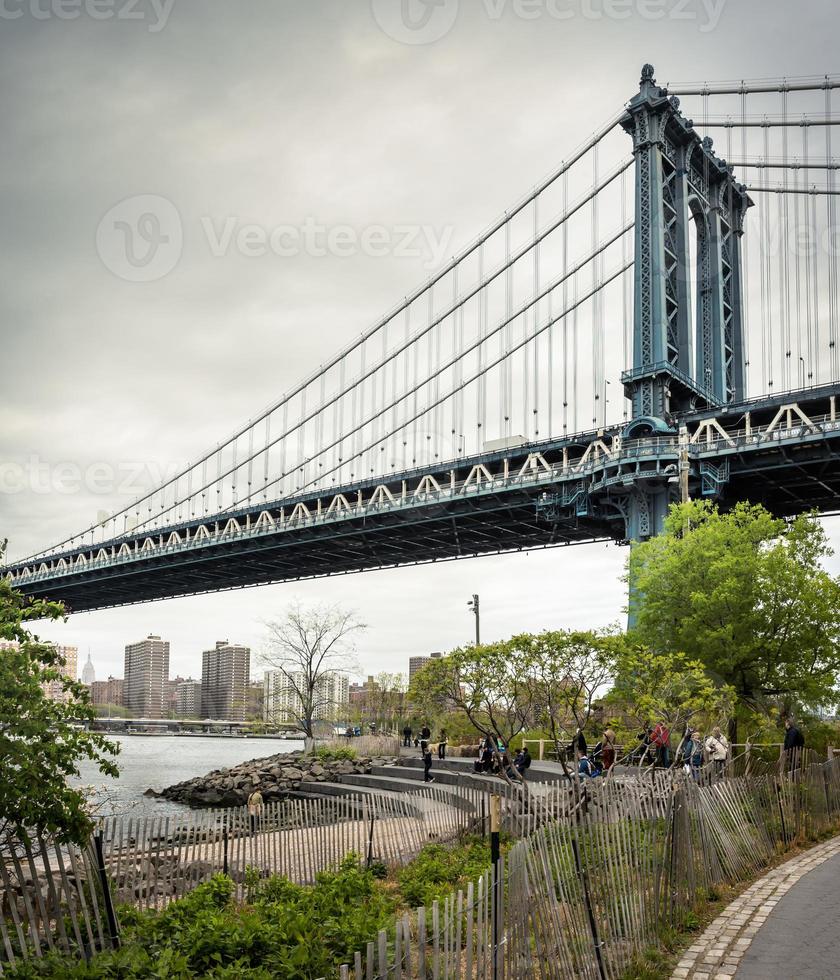 Manhattan Bridge, New York, USA photo