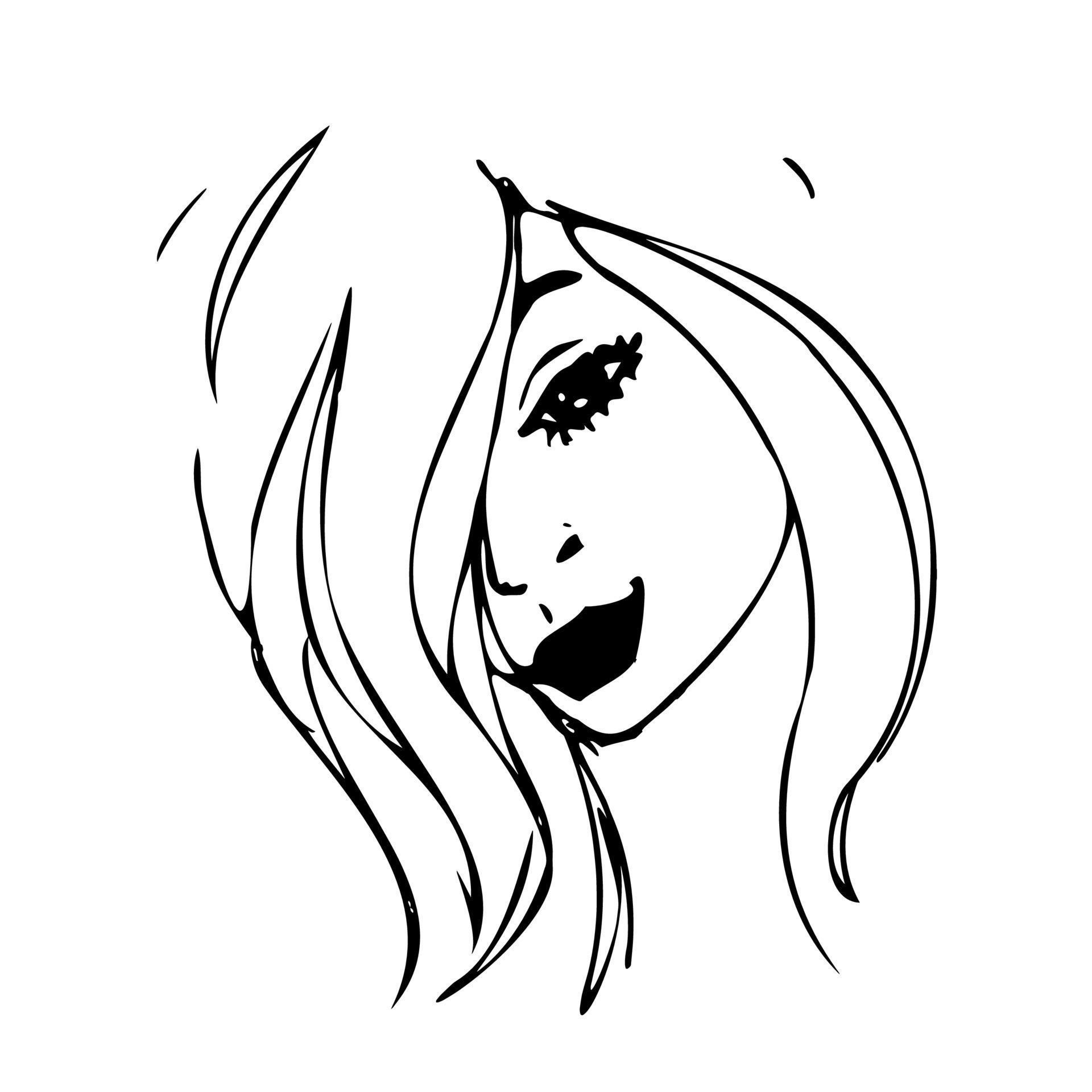 Spa salon illustration of the procedure on the face and body. A set of doodle illustrations