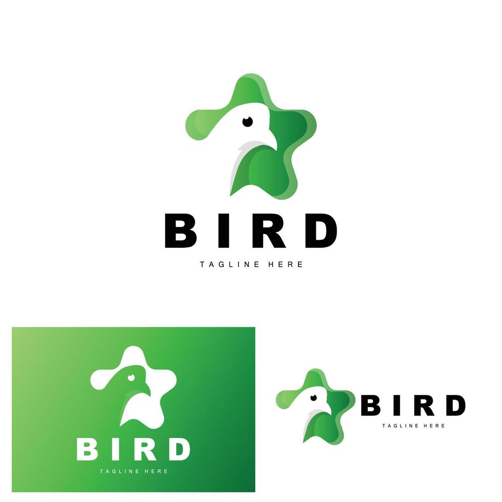 Bird Logo, Bird Wings Vector, Minimalist Design, For Product Branding, Template Icon Illustration vector