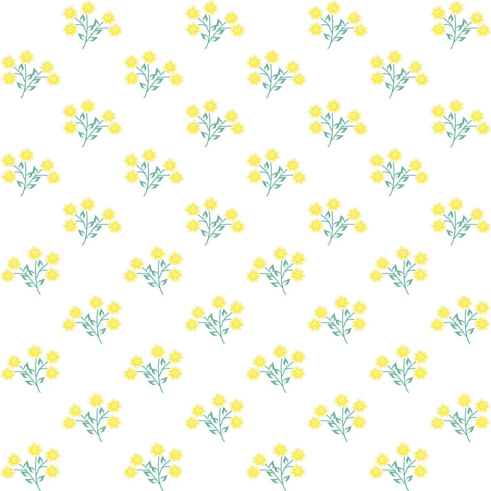 Seamless Pattern With Floral Motifs able to print for cloths, tablecloths, blanket, shirts, dresses, posters, papers. vector