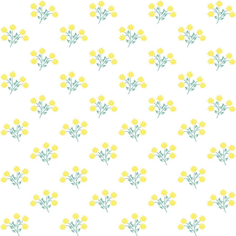 Seamless Pattern With Floral Motifs able to print for cloths, tablecloths, blanket, shirts, dresses, posters, papers. vector