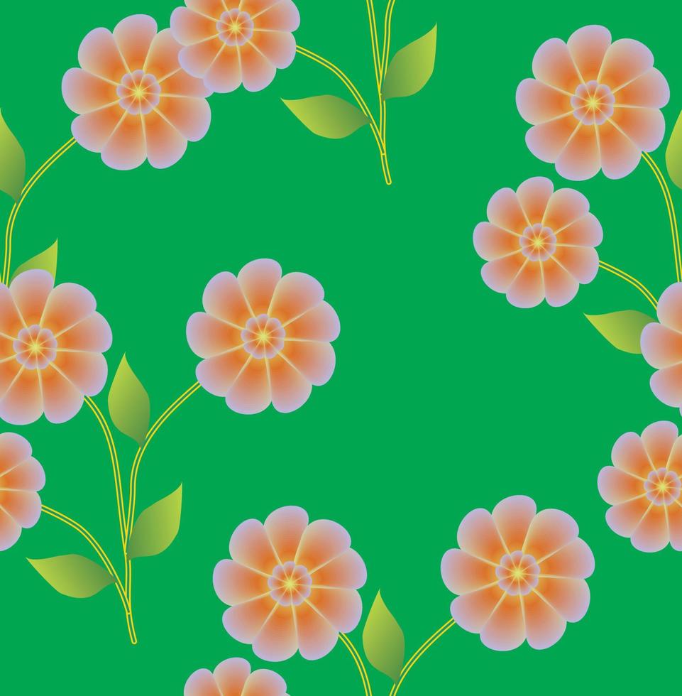 Seamless Pattern With Floral Motifs able to print for cloths, tablecloths, blanket, shirts, dresses, posters, papers. vector