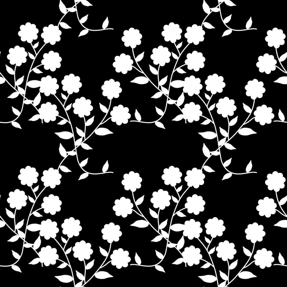 Seamless Pattern With Floral Motifs able to print for cloths, tablecloths, blanket, shirts, dresses, posters, papers. vector