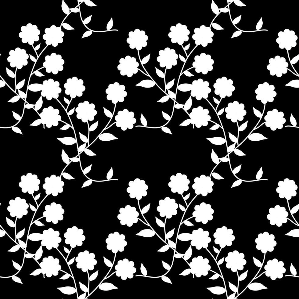 Seamless Pattern With Floral Motifs able to print for cloths, tablecloths, blanket, shirts, dresses, posters, papers. vector