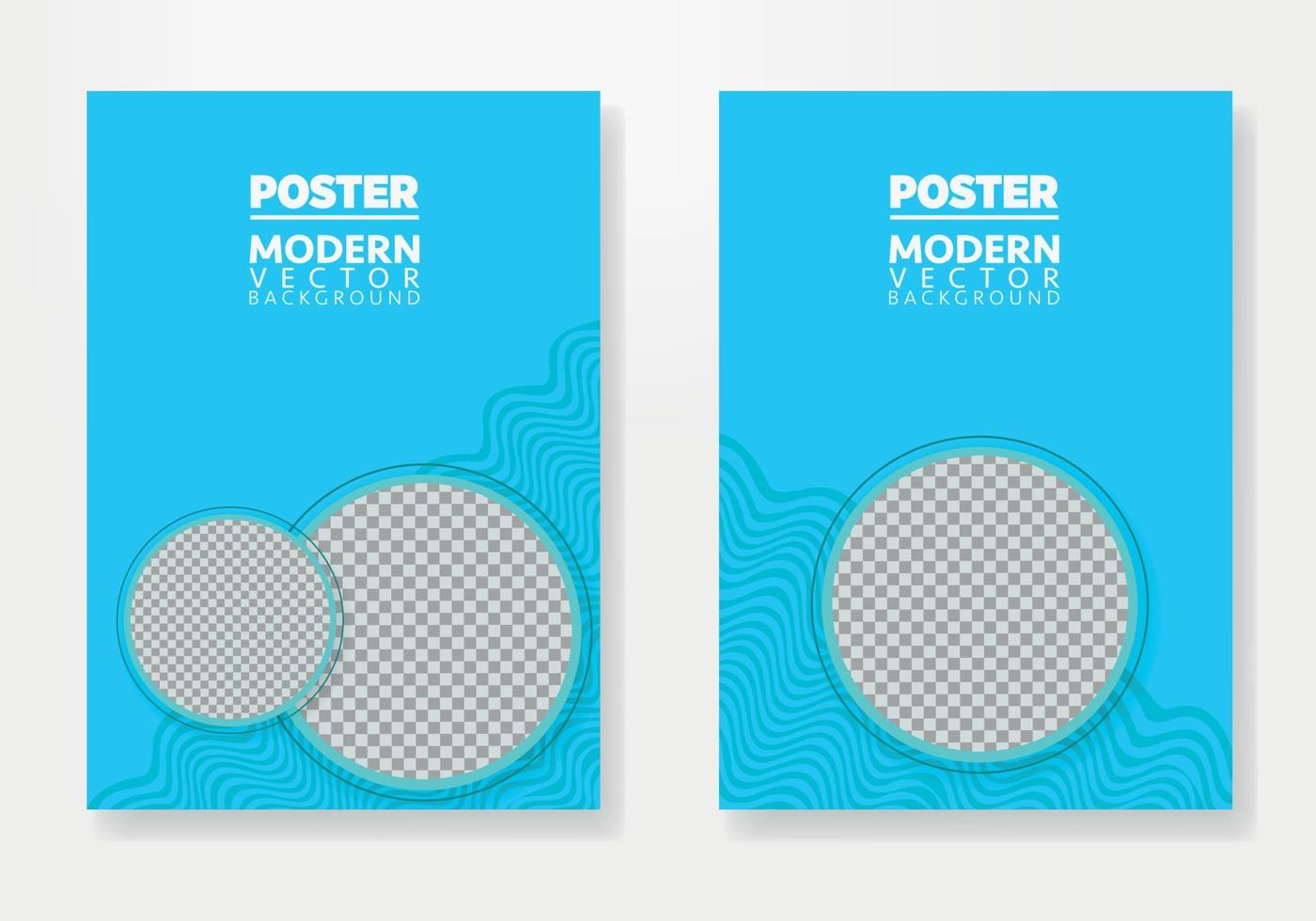 Poster layout design. Vector illustration background template front and back document. Easy Editable. Template vector design for Brochure, AnnualReport, Magazine, Poster, Corporate Presentation.