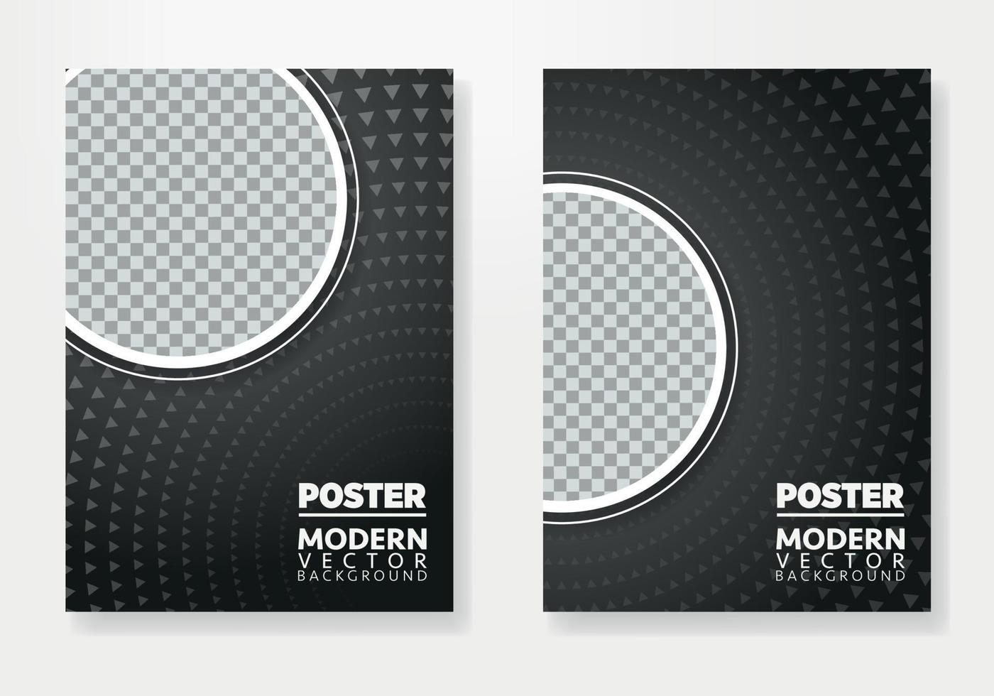 Poster layout design. Vector illustration background template front and back document. Easy Editable. Template vector design for Brochure, AnnualReport, Magazine, Poster, Corporate Presentation.