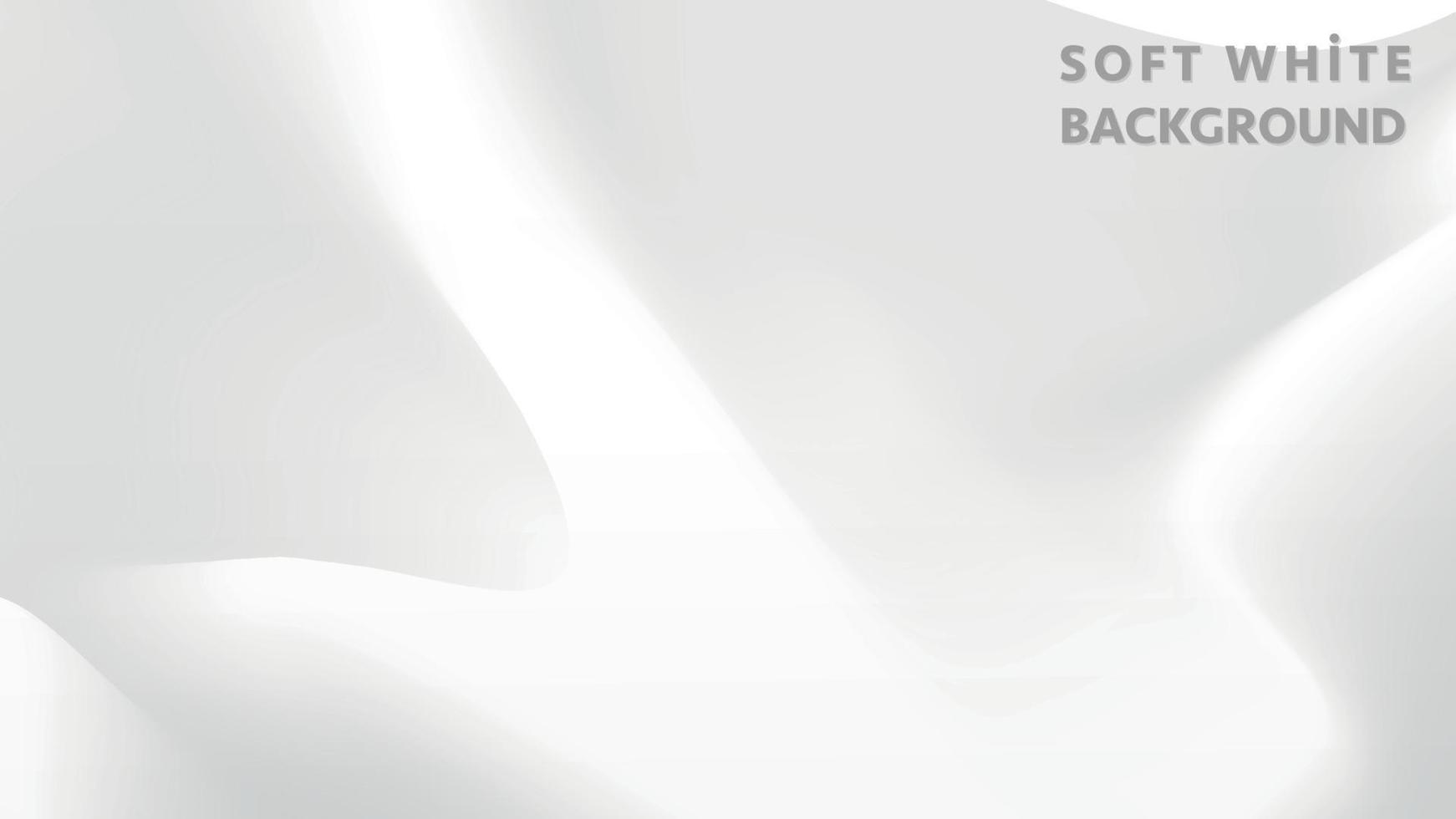 White abstract elegant modern Background. Wave gradient design style. Space concept. landing page. vector