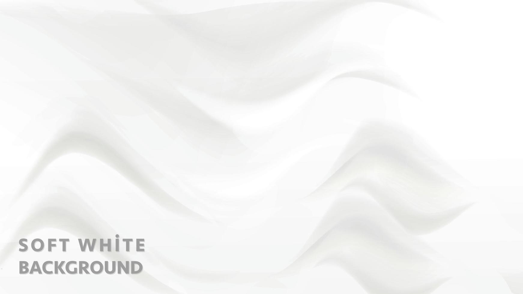 fondo moderno elegante abstracto blanco. estilo de diseño de gradiente de onda. concepto de espacio página de destino. vector