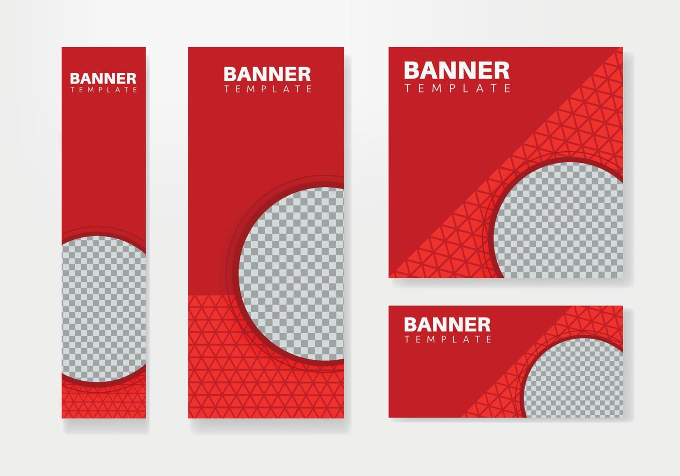 Abstract banner design web template vector Set, header web banner. Modern banner social media set for website design, Social Media Cover ads banner, flyer, invitation card