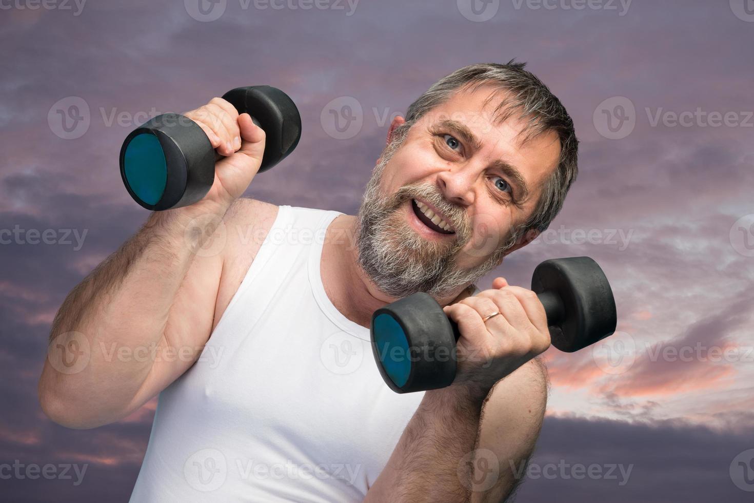 Fitness with dumbbells Stock Photo by ©mtoome 62837165