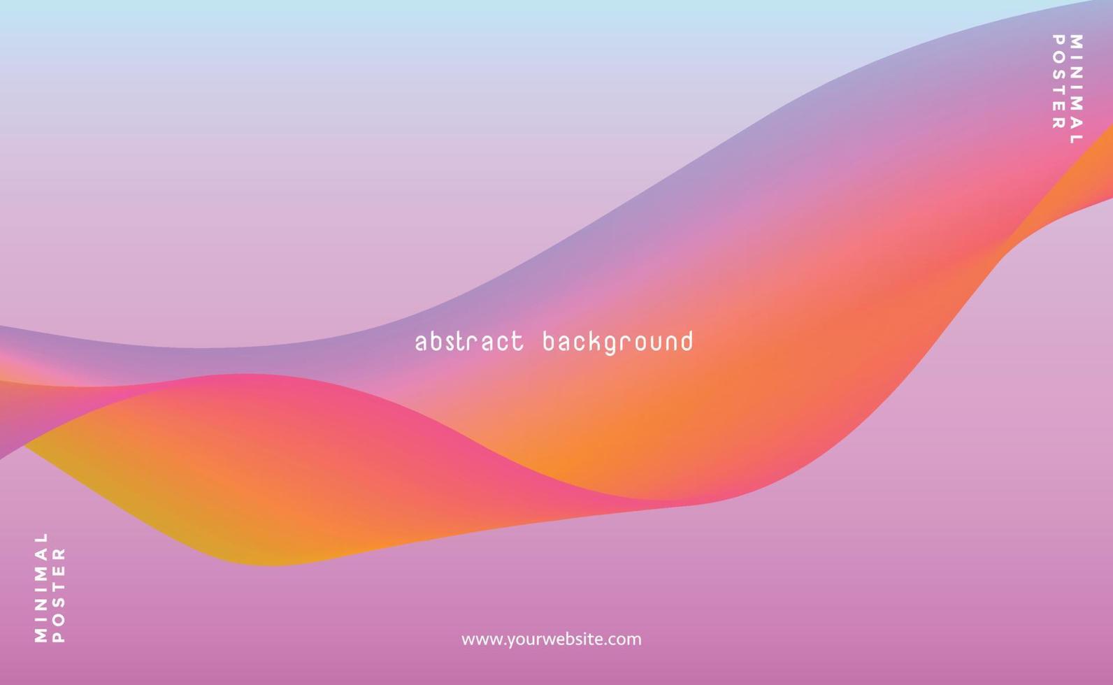 Moving colorful abstract background. Dynamic Effect. Vector Illustration. Minimal Design Template for poster, cover and landing page