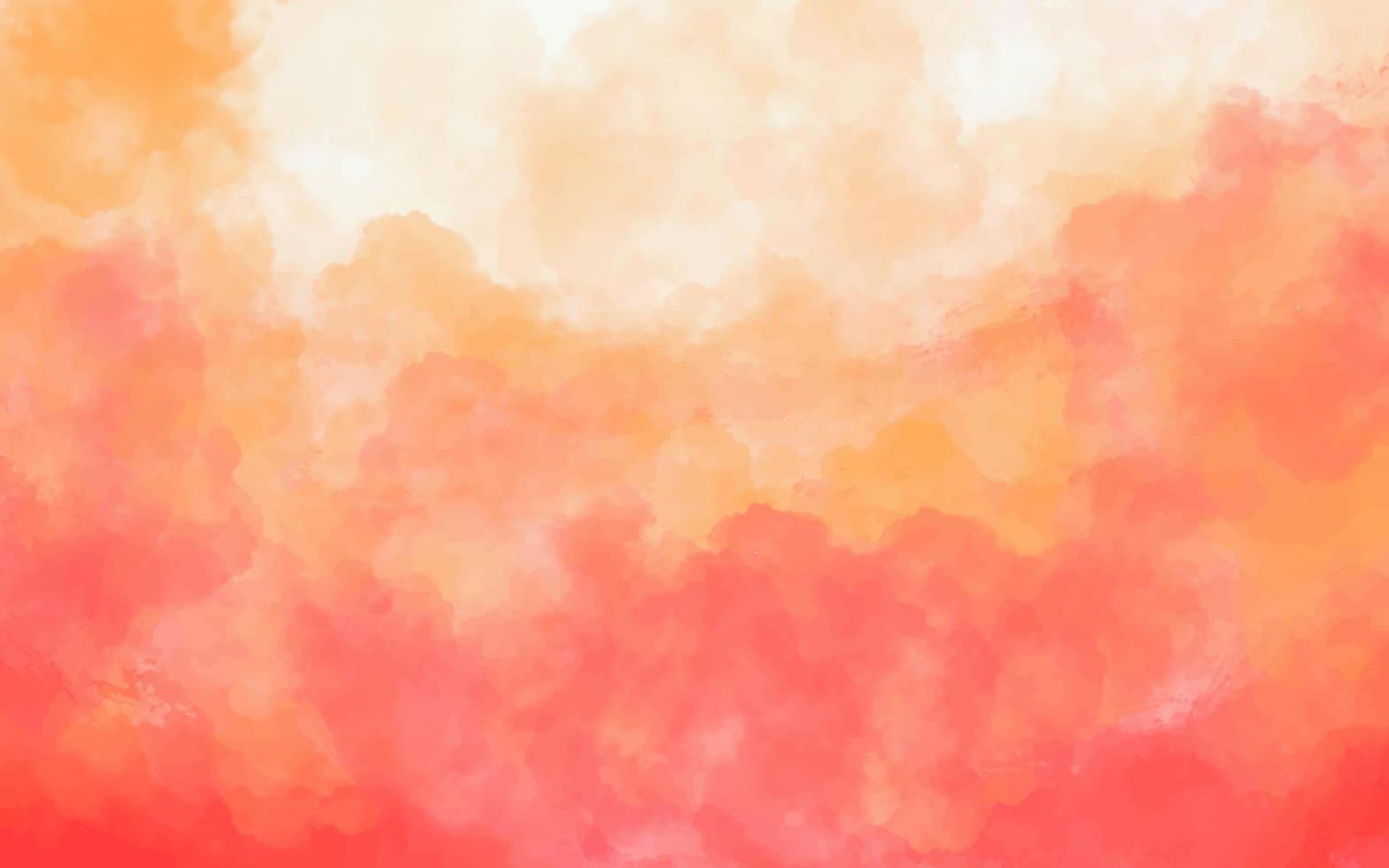 Background Watercolor Landscape, Watercolor Painting, Watercolor Sky, Watercolor Abstract, Watercolor Dreamscape. vector