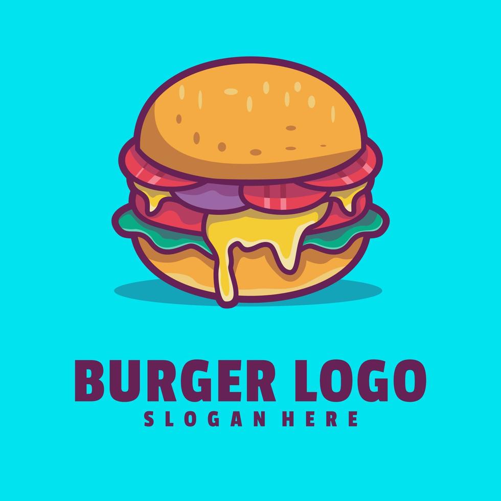 Burger Logo Template vector