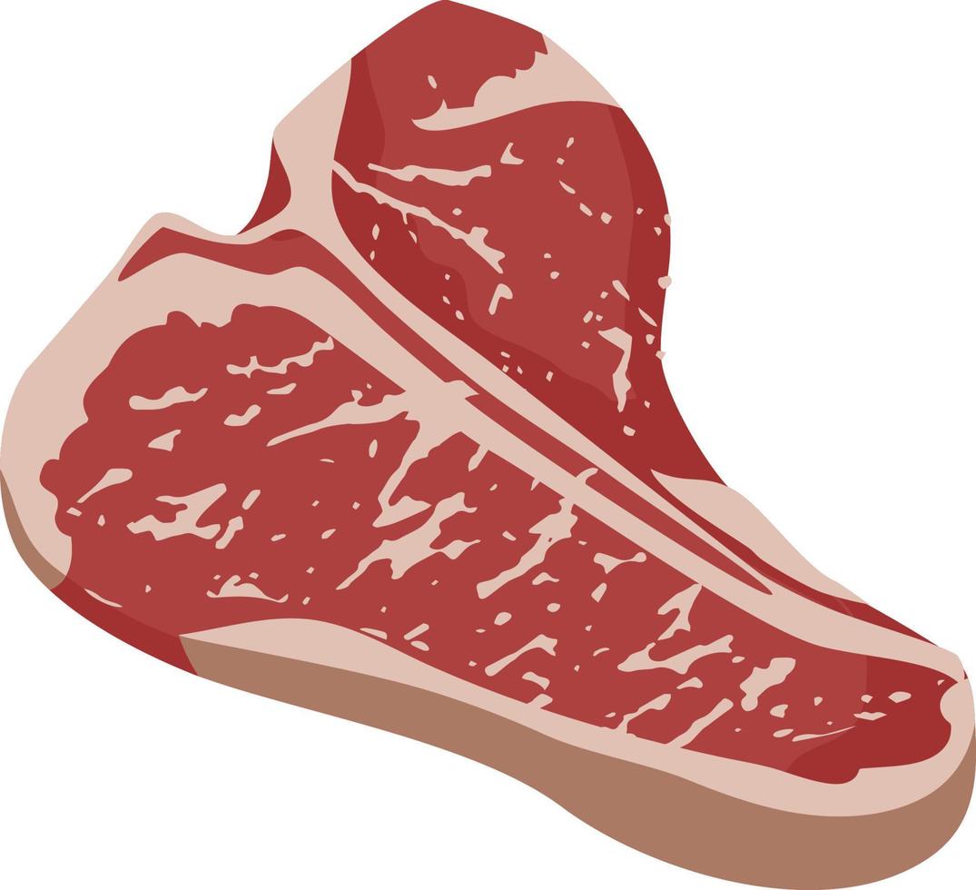 T bone steak vector