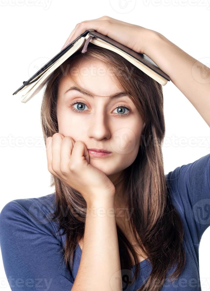 Young woman and Education concept photo