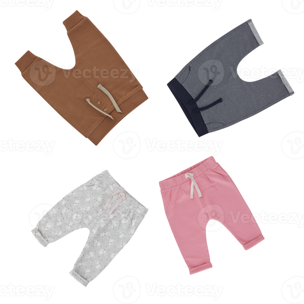 trousers with cut out isolated on background transparent png