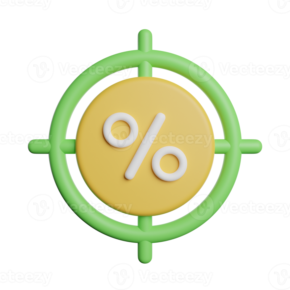 objetivo de venta de descuento png