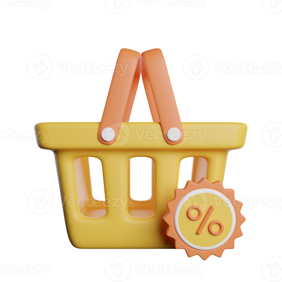 Shopping Basket Discount png