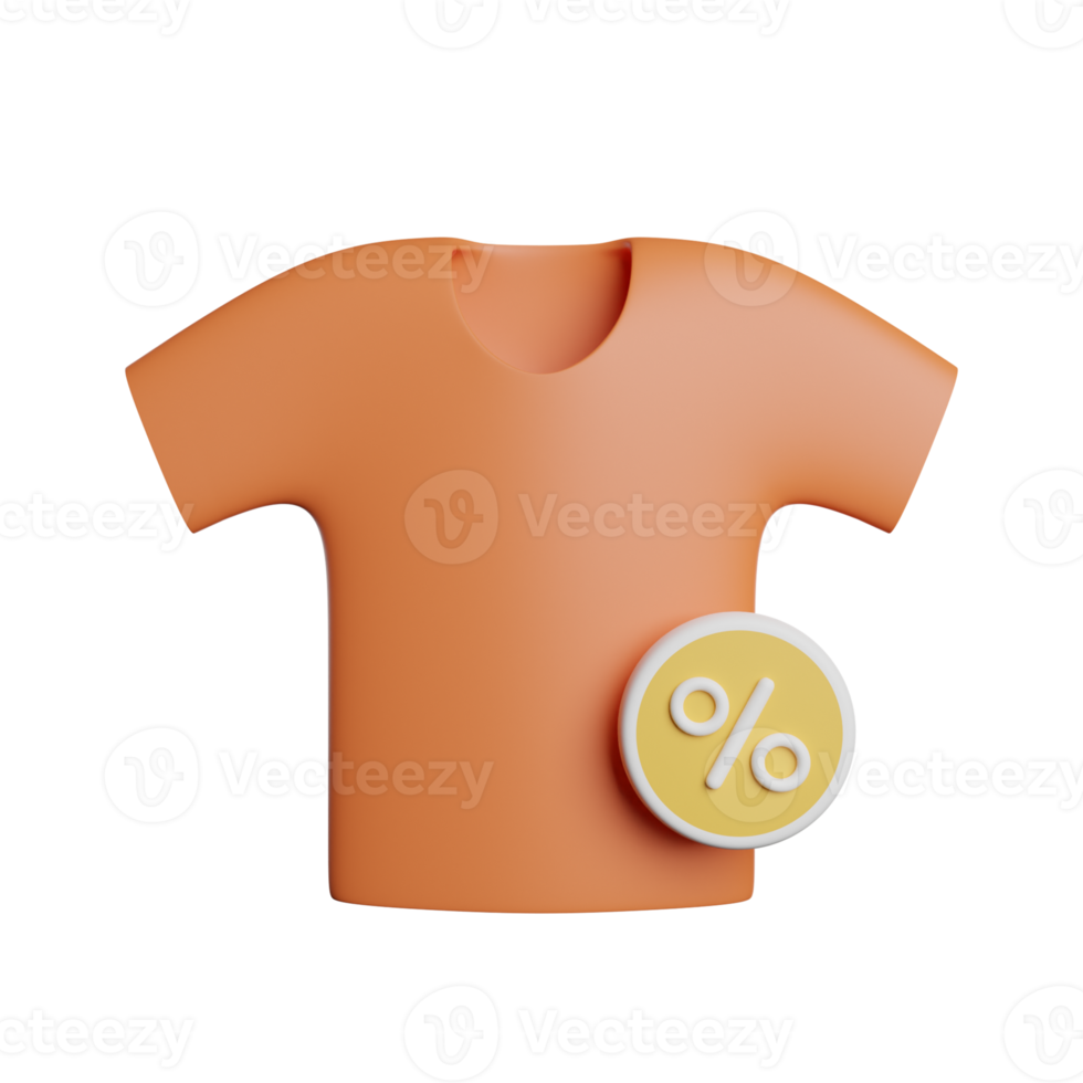 desconto de venda de camisa png