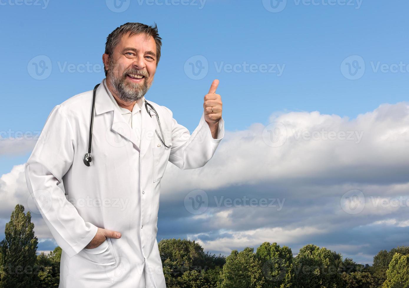 Happy medical doctor photo