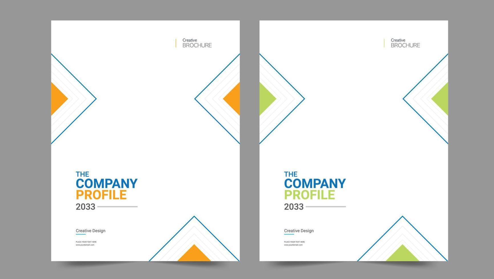 Cover template flyer design vector background