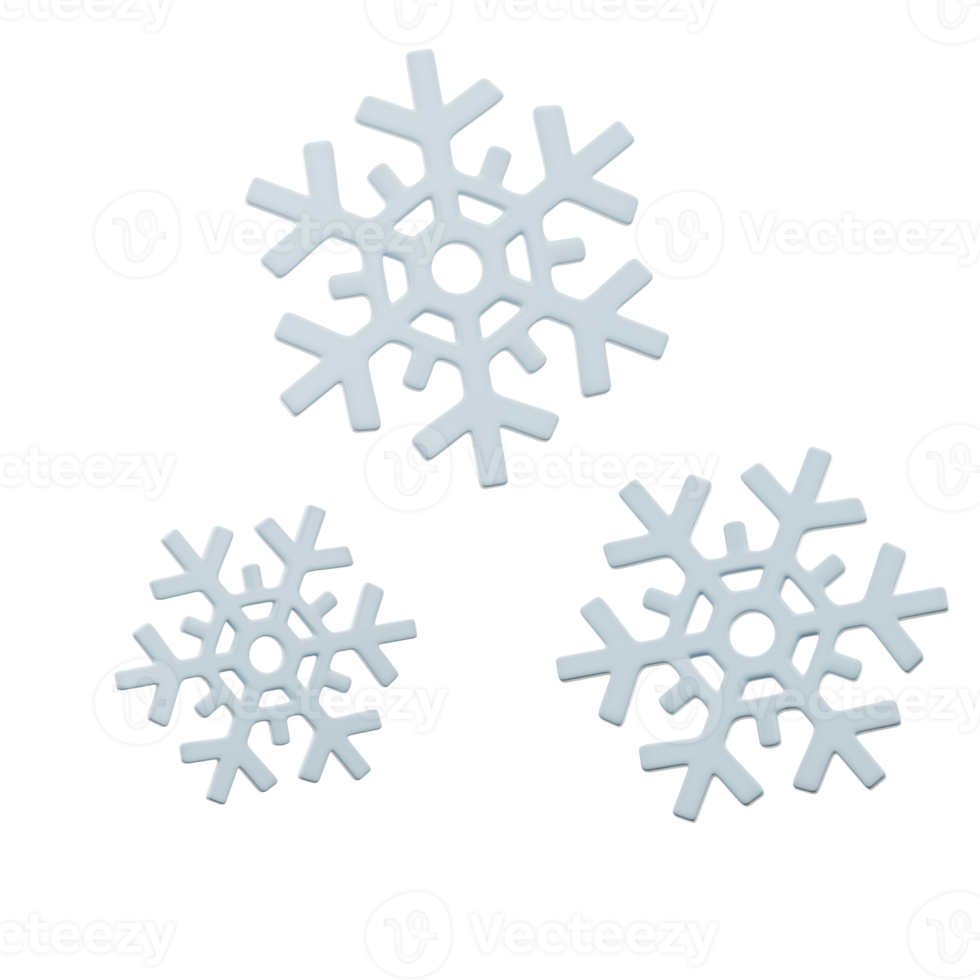 3d Kerstmis en winter icoon png