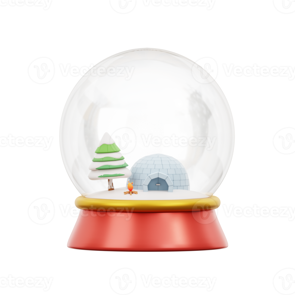 3D Christmas and Winter Icon png