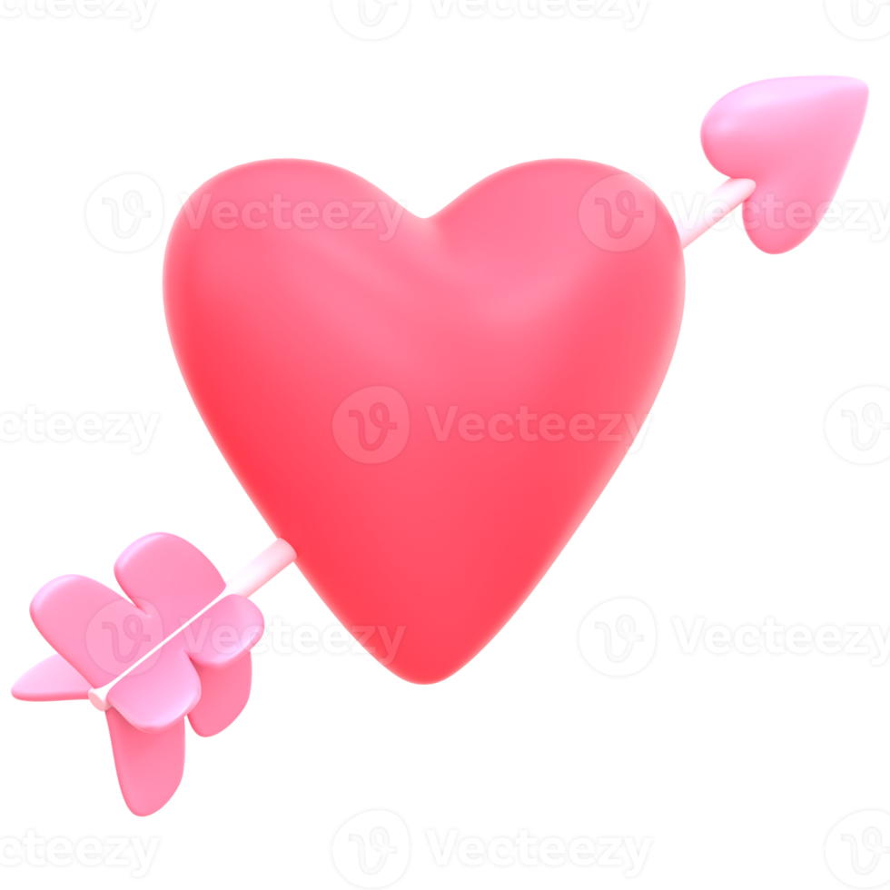 3D-Valentine-Symbol png