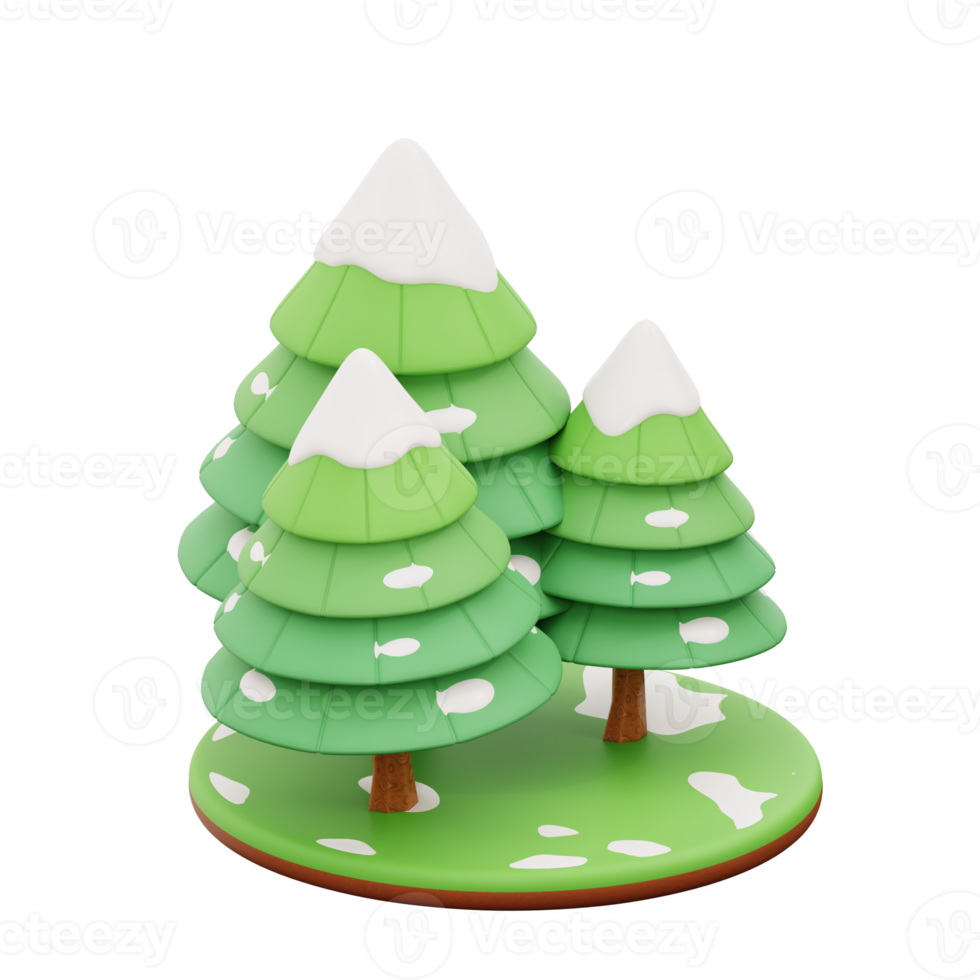 3D Christmas and Winter Icon png