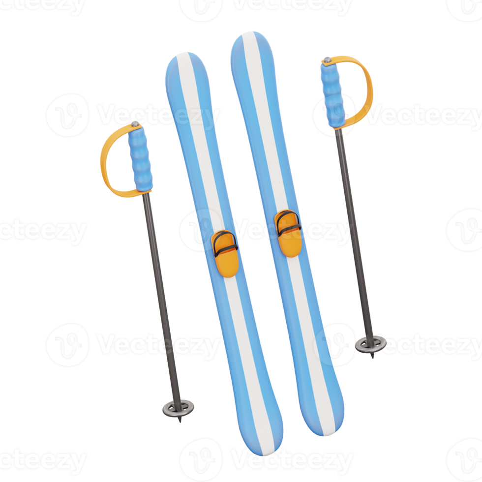 3D-Symbol für Weihnachten und Winter png